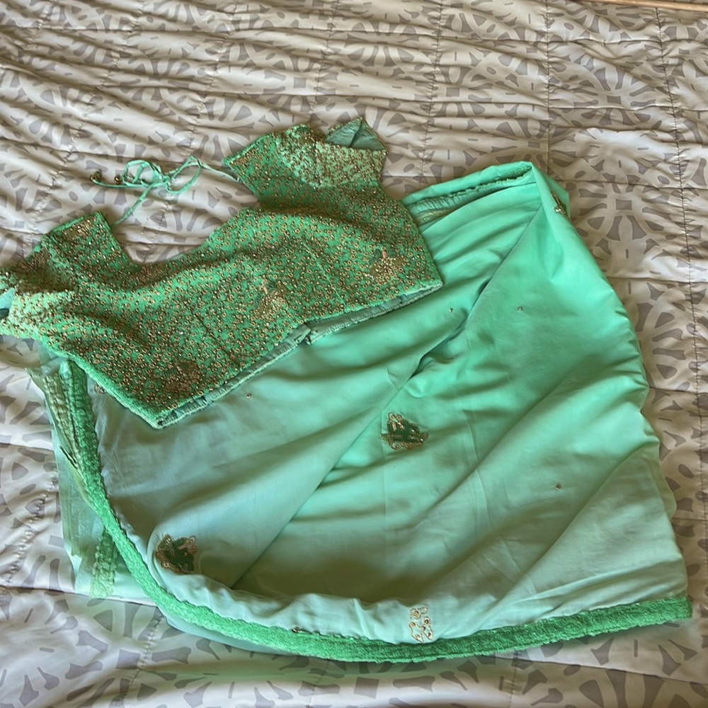 Saree and blouse
